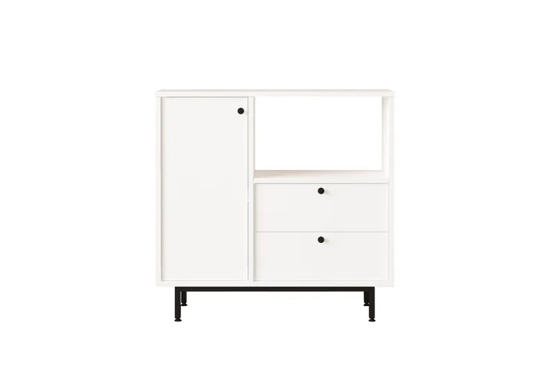 Donae Kommode 88 cm, Hvit