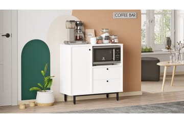 Donae Kommode 88 cm - Hvit - Oppbevaring - Oppbevaringsmøbler - Kommode