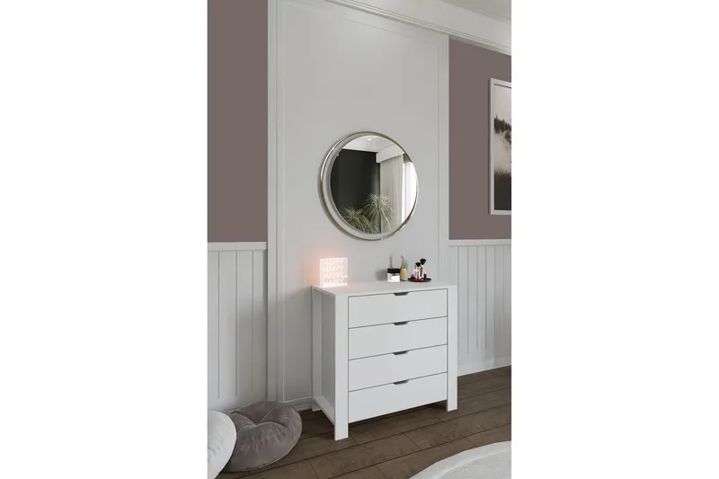 Durusu Kommode 90 cm - Hvit - Oppbevaring - Oppbevaringsmøbler - Kommode