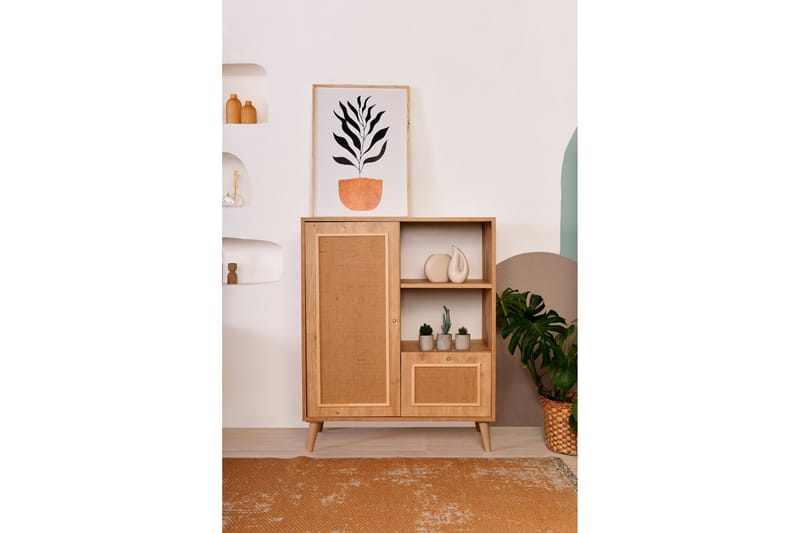 Elili Kommode 40 cm - Eik - Oppbevaring - Oppbevaringsmøbler - Kommode