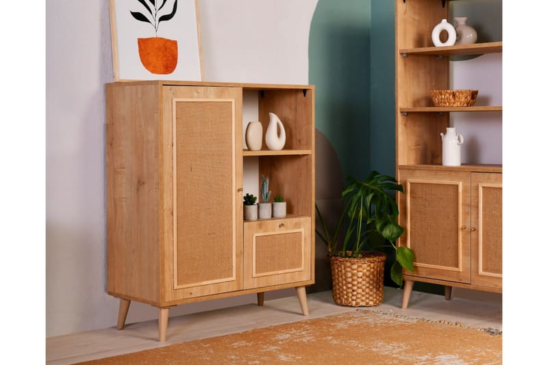 Elili Kommode 40 cm - Eik - Oppbevaring - Oppbevaringsmøbler - Kommode