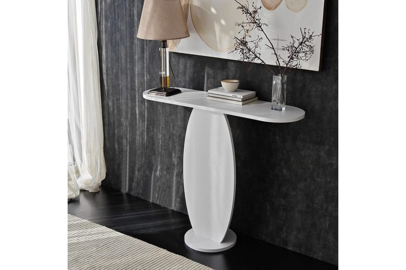 Kommode Ellittica Hvit - Hvit - Oppbevaring - Oppbevaringsmøbler - Sideboard & skjenk