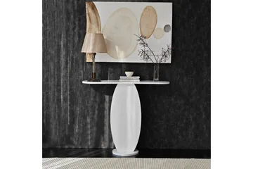 Kommode Ellittica Hvit - Hvit - Oppbevaring - Oppbevaringsmøbler - Sideboard & skjenk