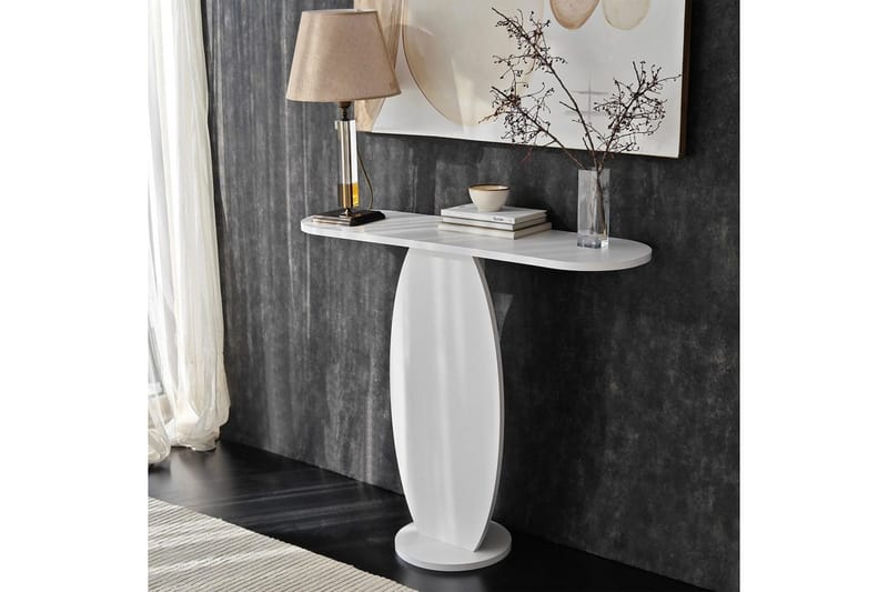 Kommode Ellittica Hvit - Hvit - Oppbevaring - Oppbevaringsmøbler - Sideboard & skjenk