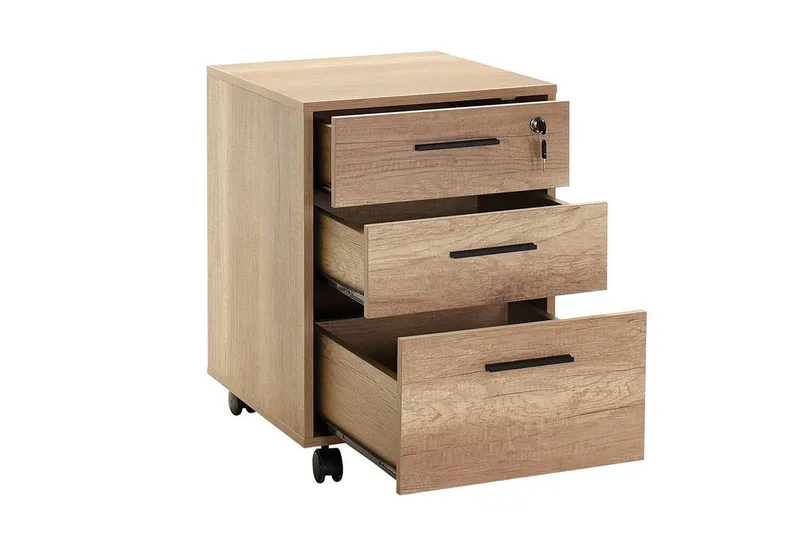 Enlai Kommode 45 cm - Eik - Oppbevaring - Oppbevaringsmøbler - Kommode