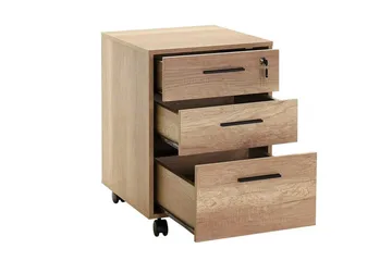 Enlai Kommode 45 cm - Eik - Oppbevaring - Oppbevaringsmøbler - Kommode - Skuffeseksjon