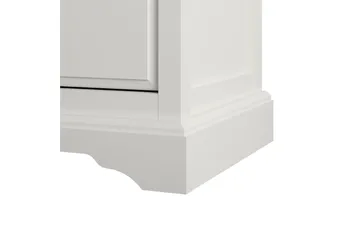 Bristol Kommode 88x49 cm 5 Skuffer Hvit - Dorel Home - Oppbevaring - Oppbevaringsmøbler - Kommode - Entrekommode