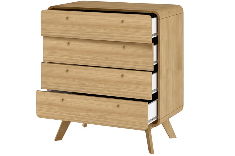 Byrå Caitlyn 80x39 cm - Natur - Oppbevaring - Oppbevaringsmøbler - Kommode - Entrekommode