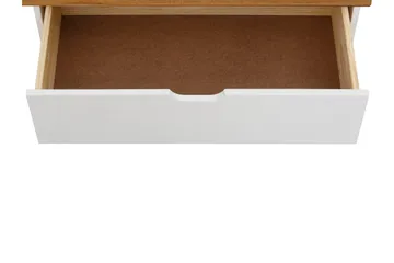 Crotone Kommode 76x39 cm 3 Skuffer - Hvit - Oppbevaring - Oppbevaringsmøbler - Kommode - Entrekommode