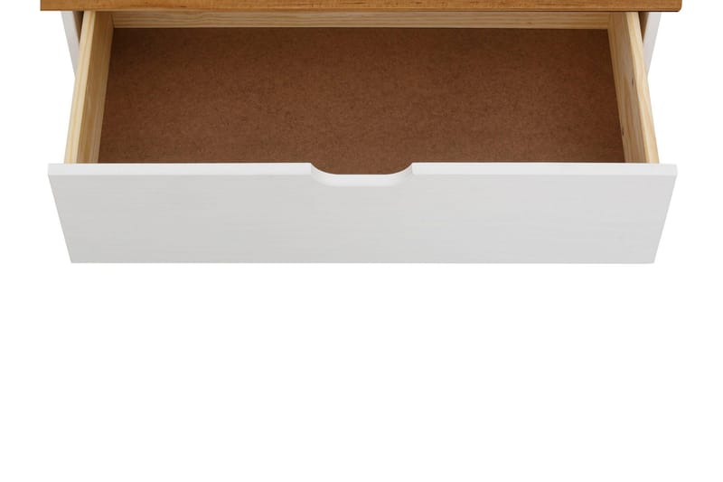 Crotone Kommode 76x39 cm 3 Skuffer - Hvit - Oppbevaring - Oppbevaringsmøbler - Kommode - Entrekommode