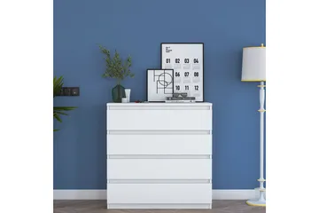 Lukkad Kommode - Hvit - Oppbevaring - Oppbevaringsmøbler - Kommode - Entrekommode