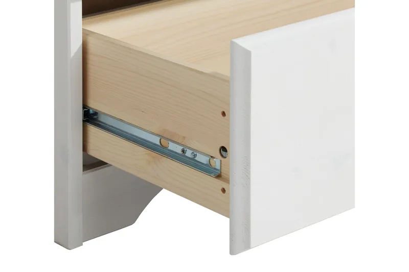 Naoki Skap 95 cm - Hvit - Oppbevaring - Oppbevaringsmøbler - Kommode - Entrekommode