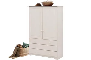 Naoki Skap 95 cm - Hvit - Møbler - TV- & Mediamøbler - TV-skap