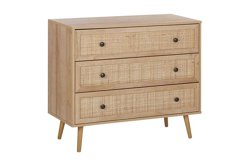 Skjenk rotting lysebrun PONCA, Tre/natur