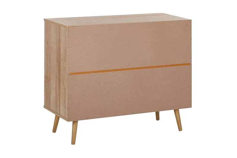 Skjenk rotting lysebrun PONCA - Tre/natur - Oppbevaring - Oppbevaringsmøbler - Kommode - Entrekommode