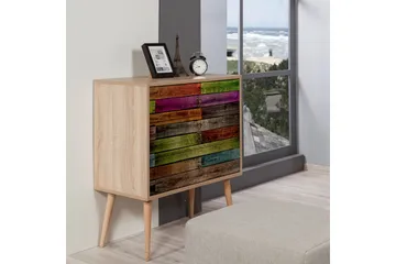 Vellavie Kommode Regnbuepanel - Flerfarget - Oppbevaring - Oppbevaringsmøbler - Kommode - Entrekommode