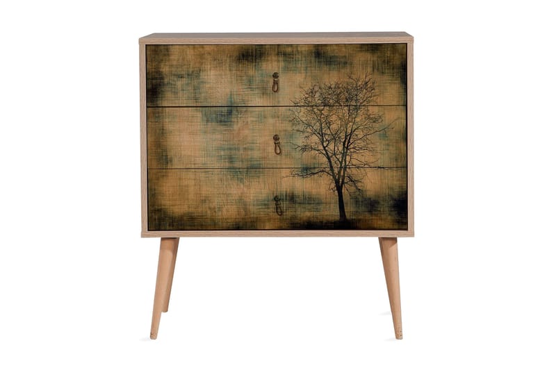 Vellavie Kommode Tresilhuett - Brun - Oppbevaring - Oppbevaringsmøbler - Kommode - Entrekommode