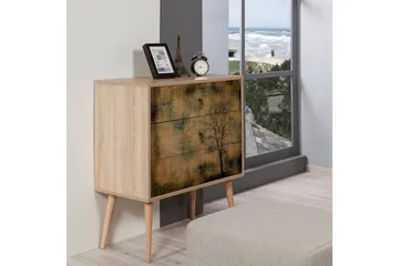 Vellavie Kommode Tresilhuett - Brun - Oppbevaring - Oppbevaringsmøbler - Kommode - Entrekommode