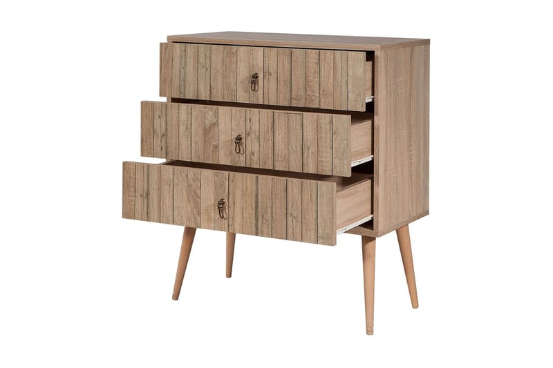 Vellavie Kommode Panel - Lysebrun - Oppbevaring - Oppbevaringsmøbler - Kommode - Entrekommode