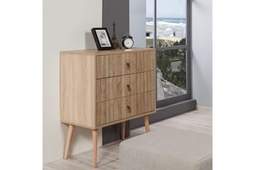 Vellavie Kommode Panel - Lysebrun - Oppbevaring - Oppbevaringsmøbler - Kommode - Entrekommode