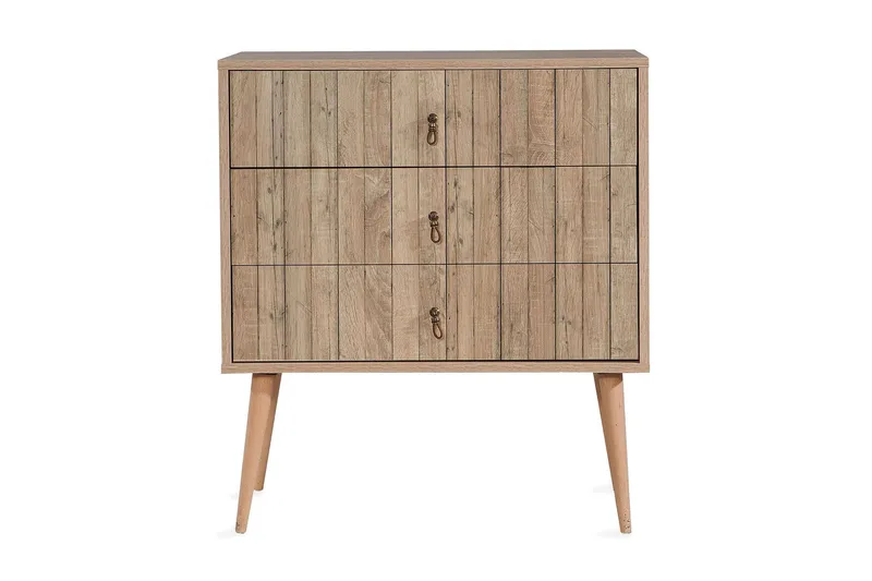 Vellavie Kommode Panel - Lysebrun - Oppbevaring - Oppbevaringsmøbler - Kommode - Entrekommode