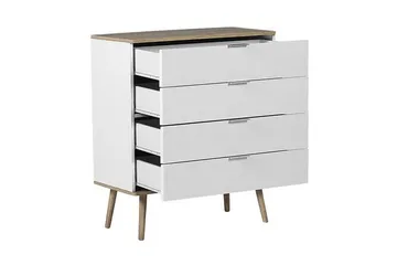 Walpi Kommode 79 cm - Hvit - Oppbevaring - Oppbevaringsmøbler - Kommode - Entrekommode