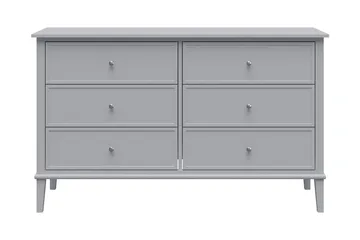 Evgeni Kommode 6 skuffer - Grå - Oppbevaring - Oppbevaringsmøbler - Kommode