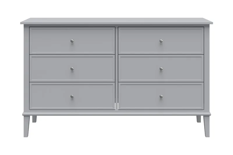 Evgeni Kommode 6 skuffer - Grå - Oppbevaring - Oppbevaringsmøbler - Kommode