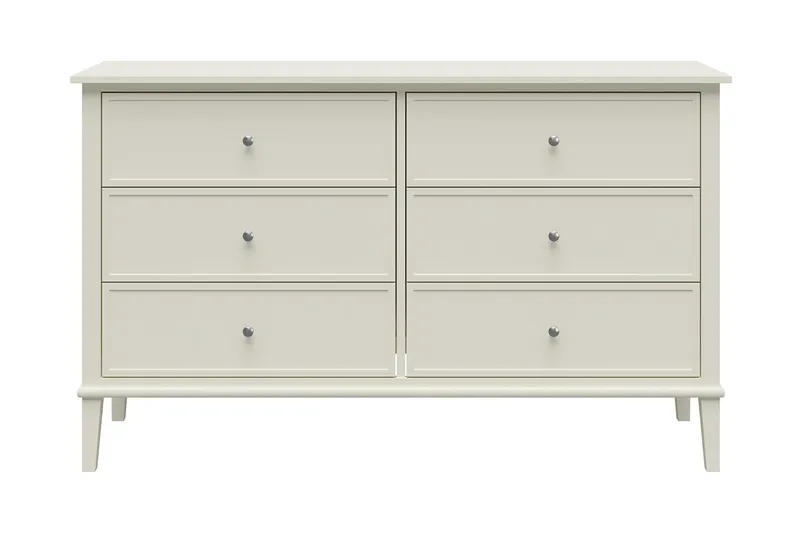 Evgeni Kommode 6 skuffer - Hvit - Oppbevaring - Oppbevaringsmøbler - Kommode