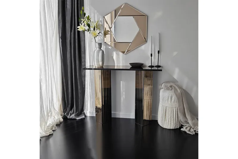 Ezlyn Kommode 105 cm - Bronse - Møbler - Bord - Avlastningsbord & sidobord - Konsollbord & gangbord