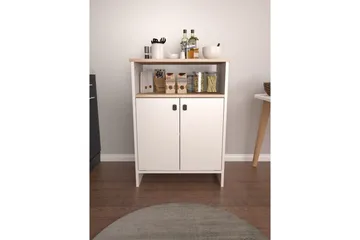 Flerbruks Kapasitetskap Cladells Sonomo / Hvit - Hvit - Oppbevaring - Oppbevaringsmøbler - Kommode