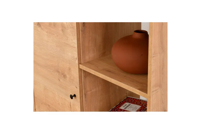 Flerbruks Kapasitetskap Mjudi Eik - Eik - Oppbevaring - Oppbevaringsmøbler - Kommode