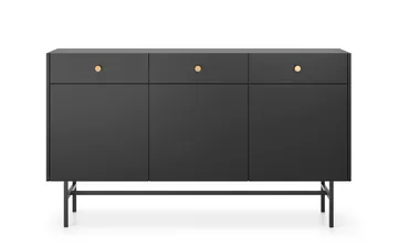 Francisca Kommode 155 cm - Svart - Oppbevaring - Oppbevaringsmøbler - Kommode