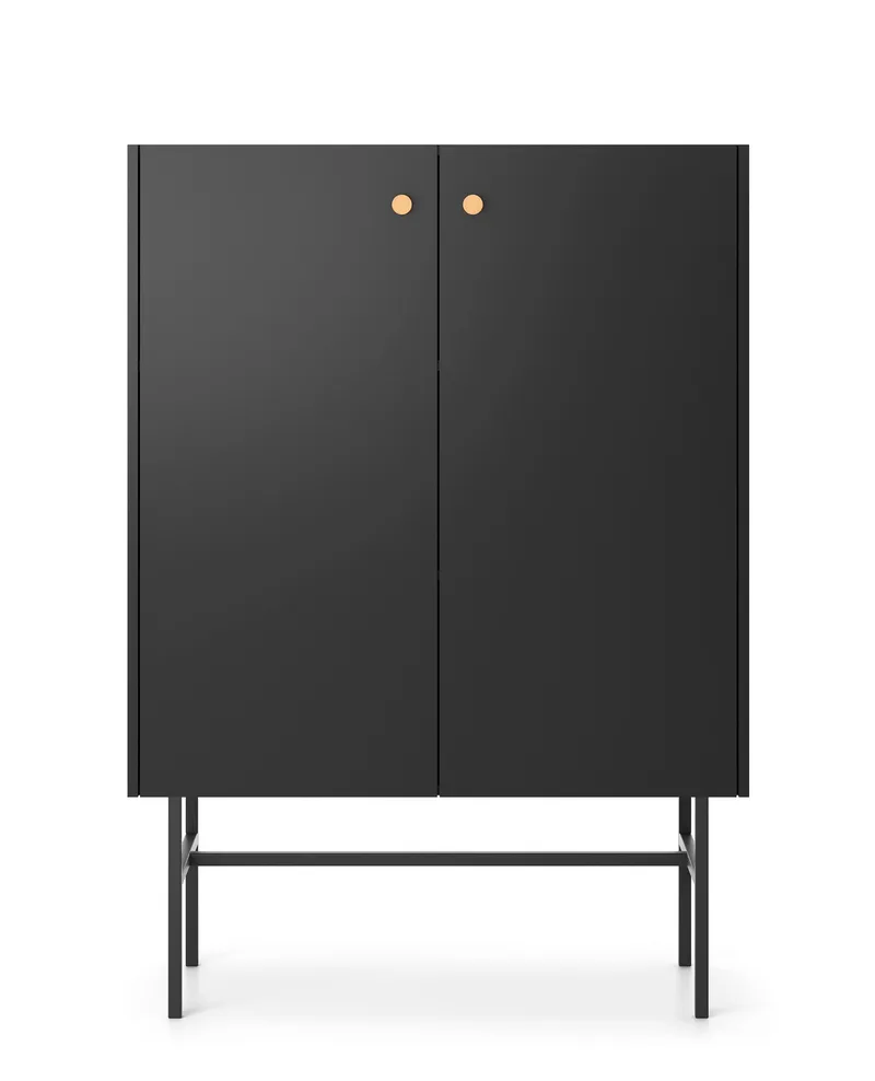 Francisca Kommode 93 cm - Svart - Oppbevaring - Oppbevaringsmøbler - Kommode