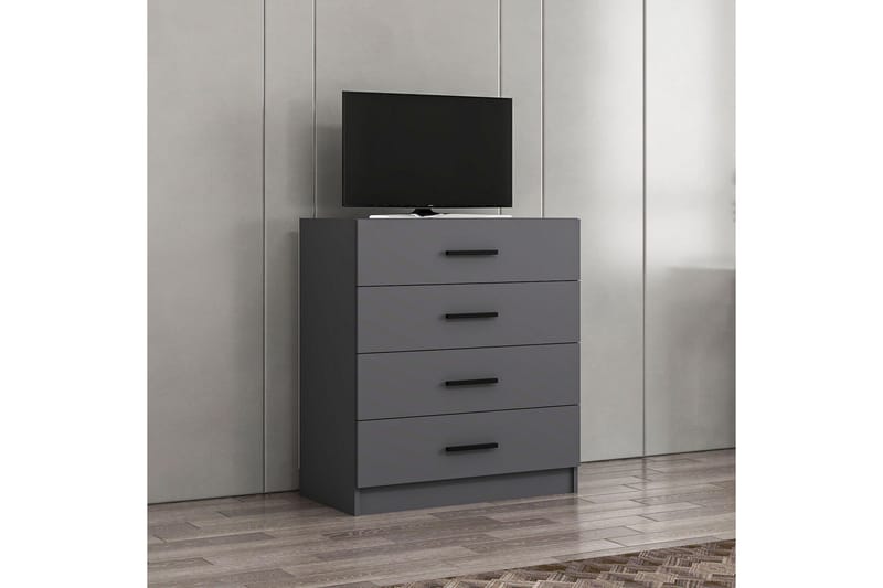 Fruitland Kommode 90 cm - Antrasitt - Oppbevaring - Oppbevaringsmøbler - Kommode