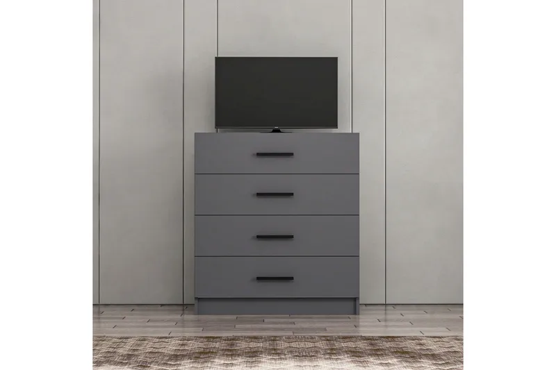 Fruitland Kommode 90 cm - Antrasitt - Oppbevaring - Oppbevaringsmøbler - Kommode