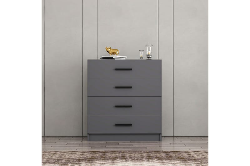Fruitland Kommode 90 cm - Antrasitt - Oppbevaring - Oppbevaringsmøbler - Kommode