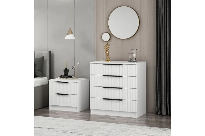 Fruitland Kommode - Hvit - Oppbevaring - Oppbevaringsmøbler - Kommode