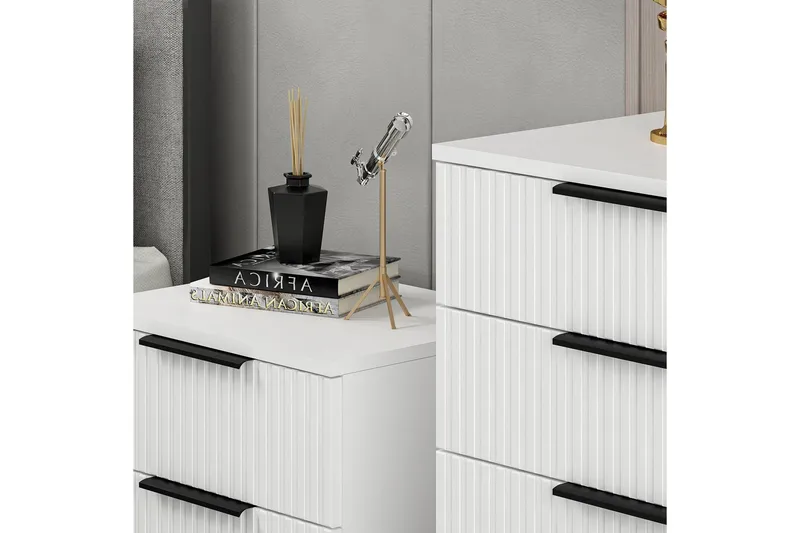 Fruitland Kommode - Hvit - Oppbevaring - Oppbevaringsmøbler - Kommode