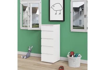 Fusterla Kommode Kommode cm - Hvit - Oppbevaring - Oppbevaringsmøbler - Kommode