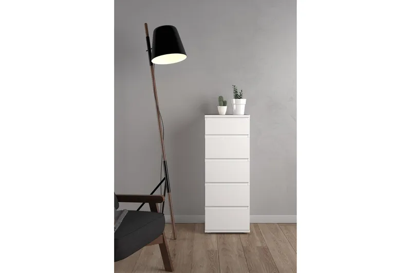 Fusterla Kommode Kommode cm - Hvit - Oppbevaring - Oppbevaringsmøbler - Kommode