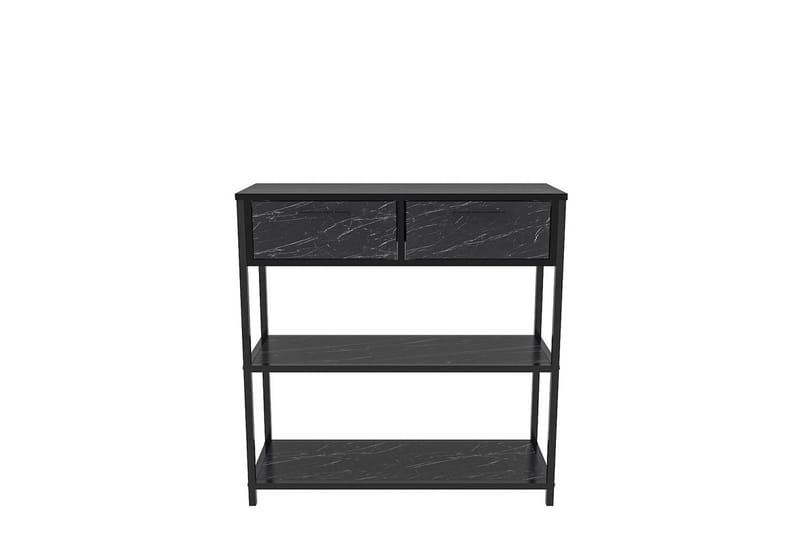 Fynlor Kommode 90 cm - Sort/Hvit - Oppbevaring - Oppbevaringsmøbler - Kommode