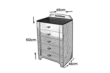 Gaszpar Kommode - Oppbevaring - Oppbevaringsmøbler - Kommode