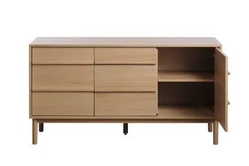 Gurly Kommode 140,2 cm - Beige - Oppbevaring - Oppbevaringsmøbler - Kommode