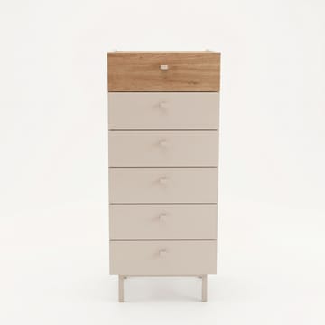Kommode Hanah Home Luke (47,9 x 113,2 x 36,8 cm) Sand eik - Sandfarget eik - Oppbevaring - Oppbevaringsmøbler - Kommode