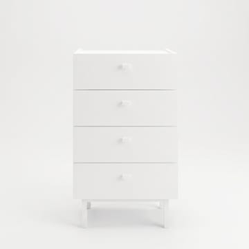 Kommode Hanah Home Luke (47,9 x 80,1 x 36,8 cm) Hvit - Hvit - Oppbevaring - Oppbevaringsmøbler - Kommode