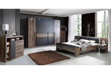 Hither Kommode 161 cm - Brun/Svart - Oppbevaring - Oppbevaringsmøbler - Kommode