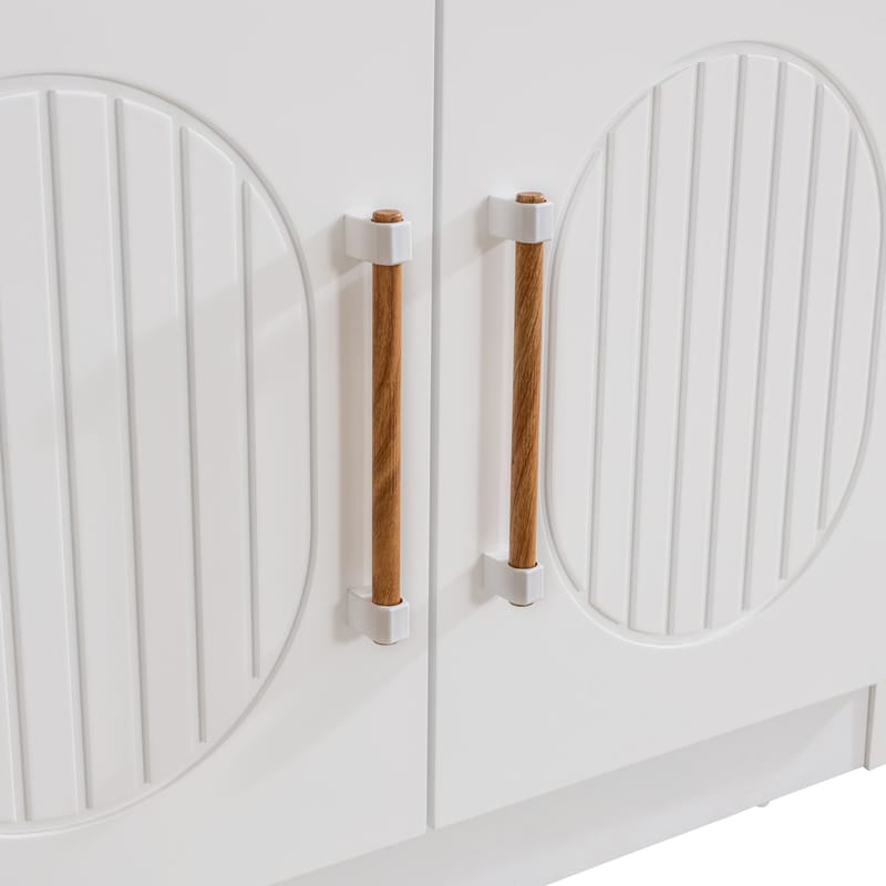Kommode Homitis Vita Bohem (80 x 80 x 45 cm) hvit - Oppbevaring - Oppbevaringsmøbler - Kommode
