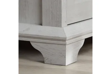 Hurlston Kommode 123 cm - Hvit - Oppbevaring - Oppbevaringsmøbler - Kommode