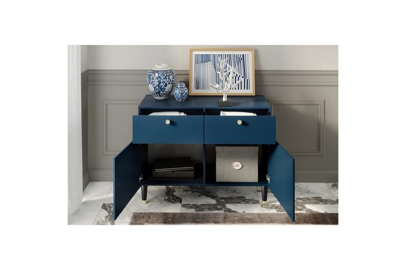 Includo Kommode - Blå - Oppbevaring - Oppbevaringsmøbler - Kommode